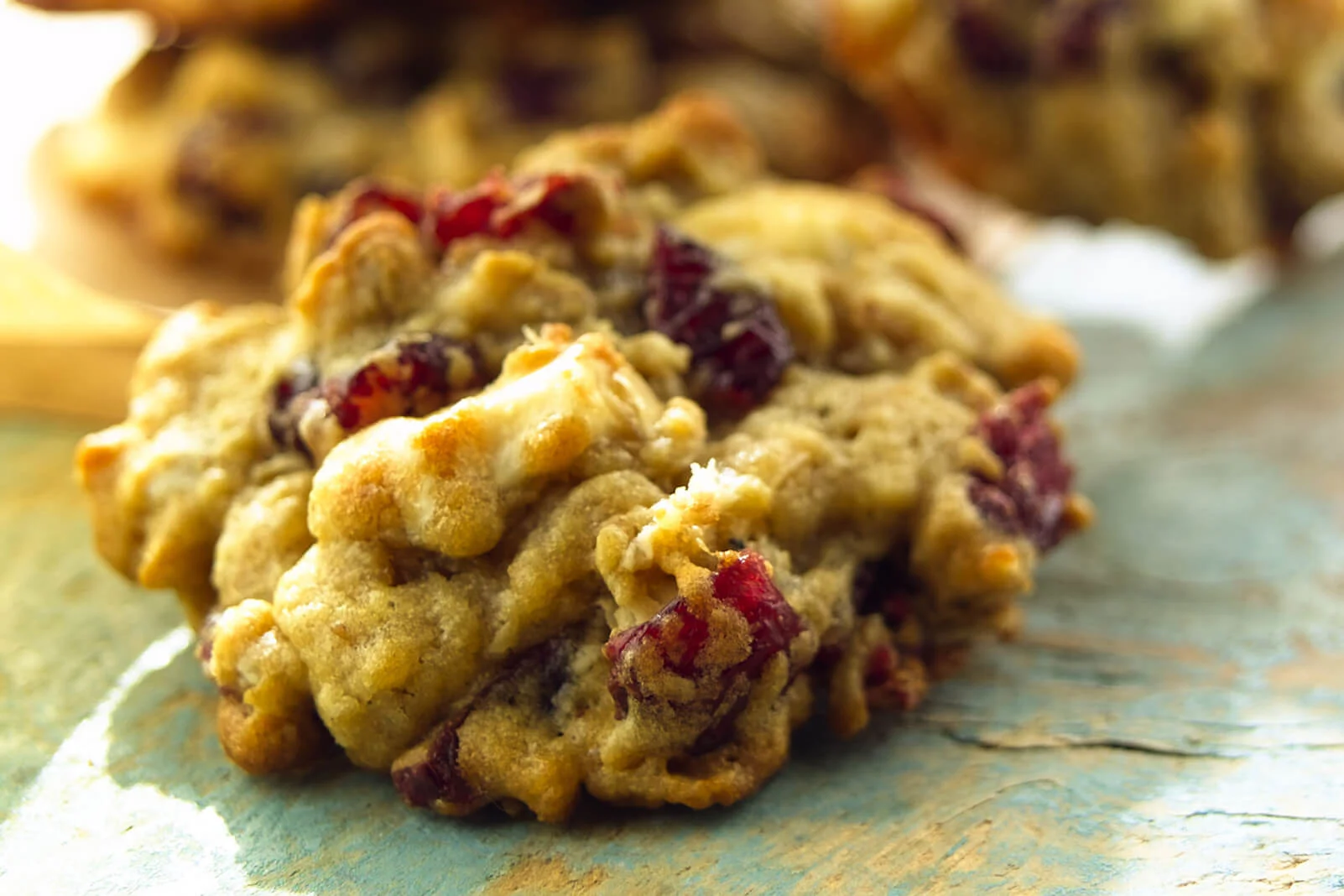 Galletas de avena, chocolate blanco y cranberry Ocean Spray